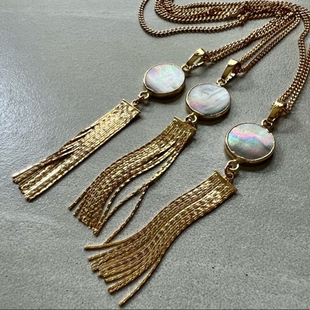 Pearl Tassel Necklace